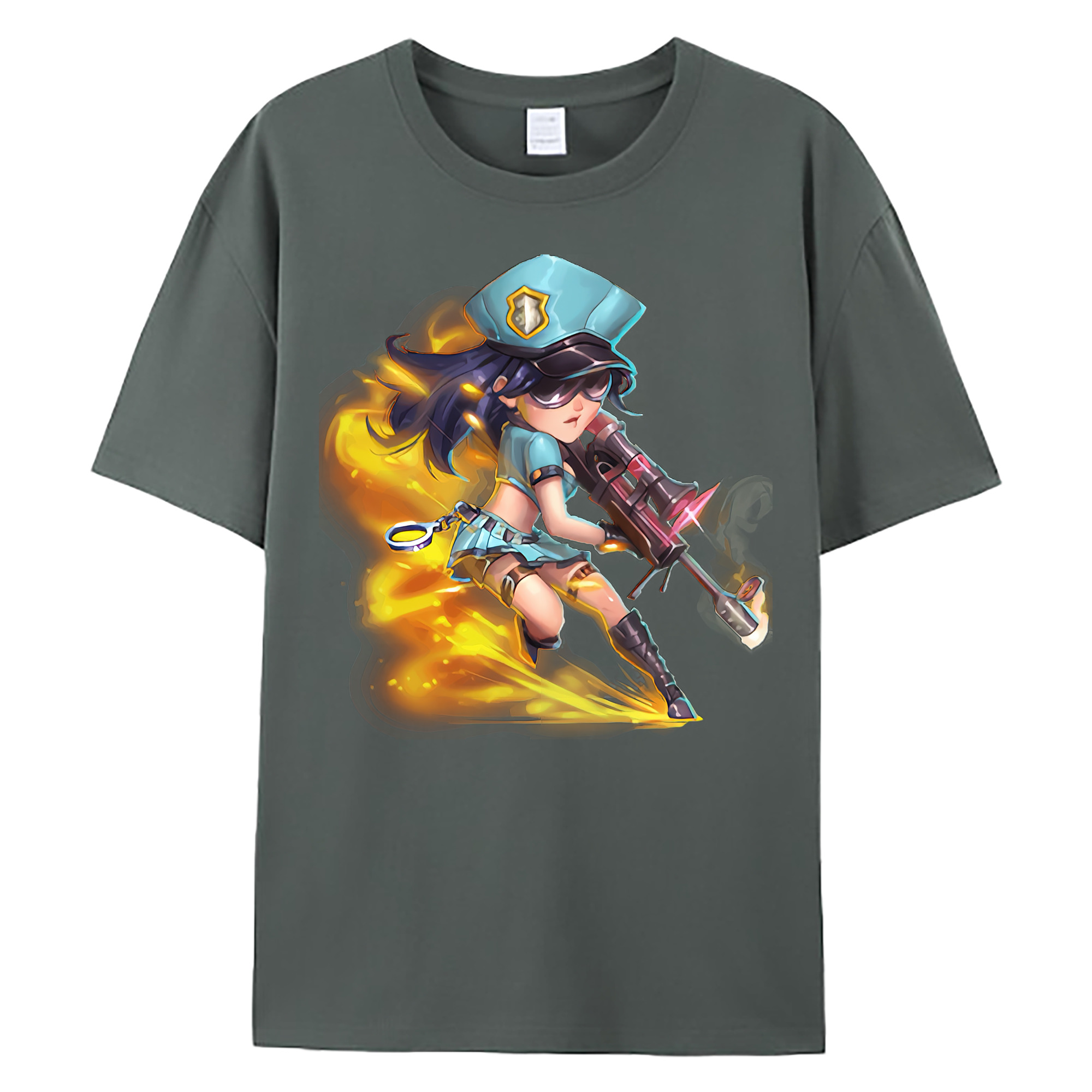 （画像用） リーグ・オブ・レジェンド League of Legends LOL 綿100％ メンズ半袖Tシャツ｜肌触りやわらか＆通気性